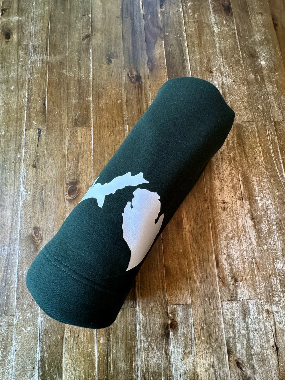 Gildan Brand Forest Green Michigan Cozy Sweatshirt Blanket
